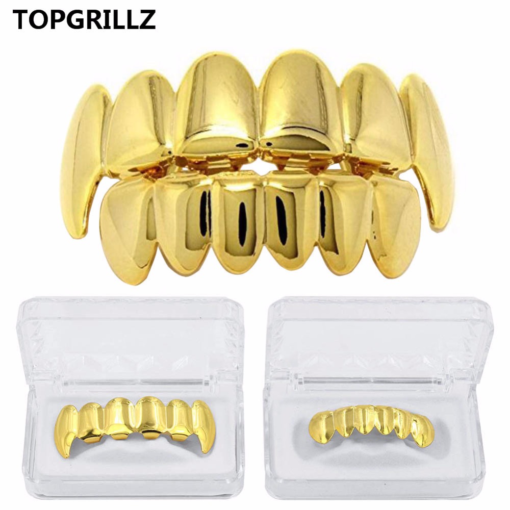 Body Jewelry Gold Plated - TOPGRILLZ ใหม่ Fit Rose Gold สีชุบ