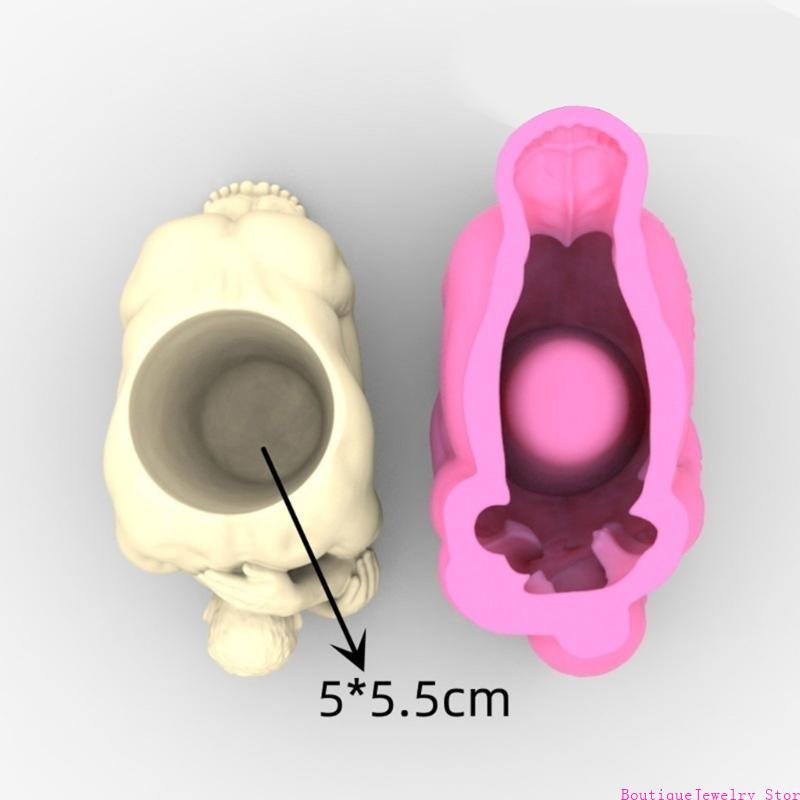 E1PE ดอกไม้หม้อซิลิโคนแม่พิมพ์ - Body Jewelry Jewelry Box บทวิจารณ์และราคา