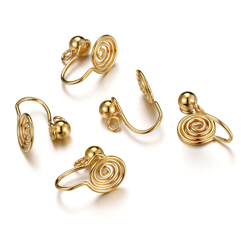 ต่างหูแบบหนีบสแตนเลส 10 ชิ้น แ - Body Jewelry Kit บทวิจารณ์และราคา