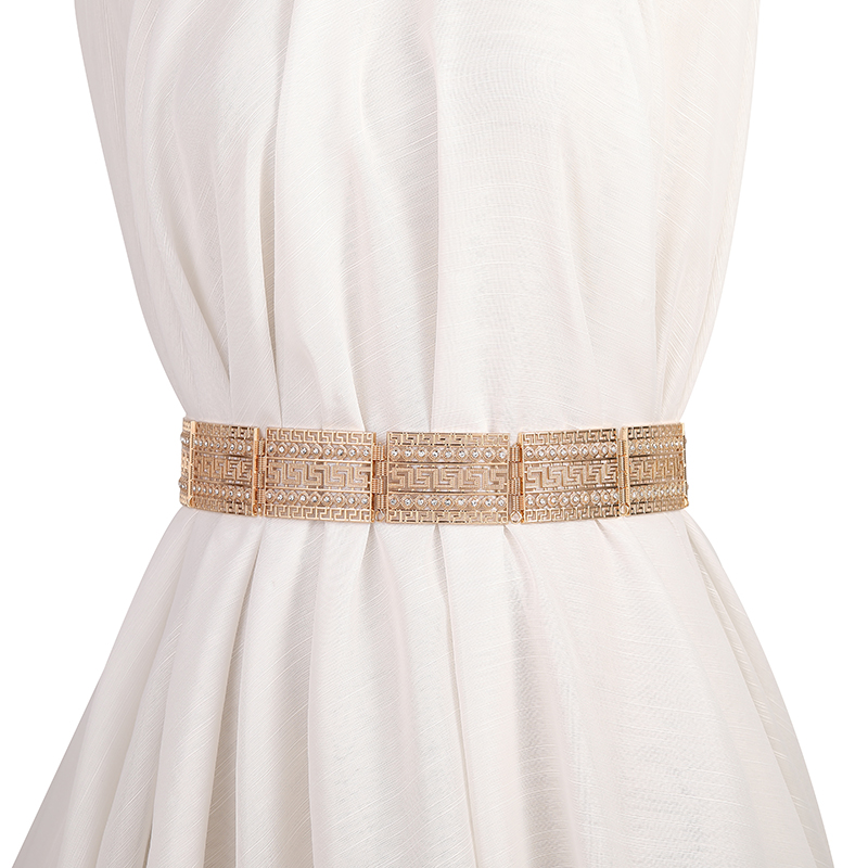 Vintage Kaftan คริสตัลเข็มขัดโ - Body Jewelry Gold Plated บทวิจารณ์และราคา