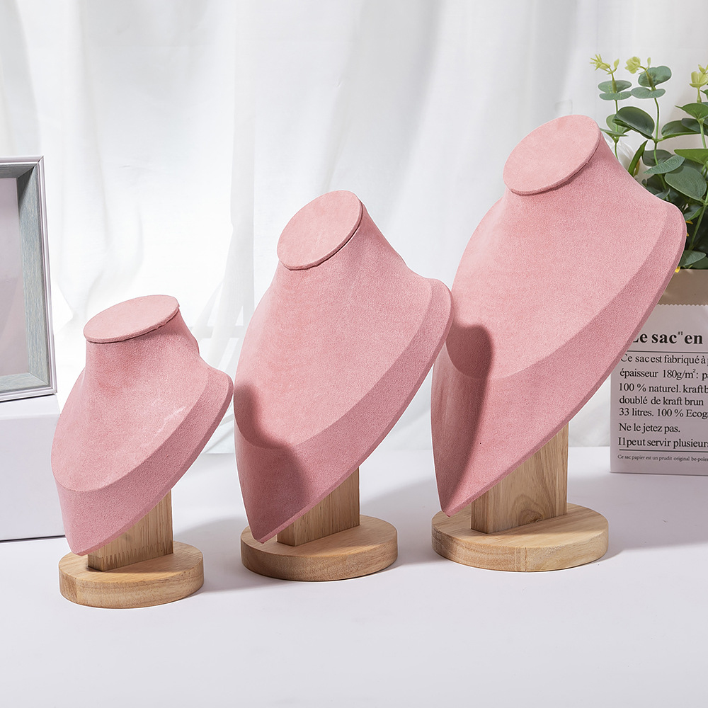 สร้อยคอไม้หุ่นโชว์หน้าอก1ชิ้นช - Body Jewelry Display Ideas บทวิจารณ์และราคา