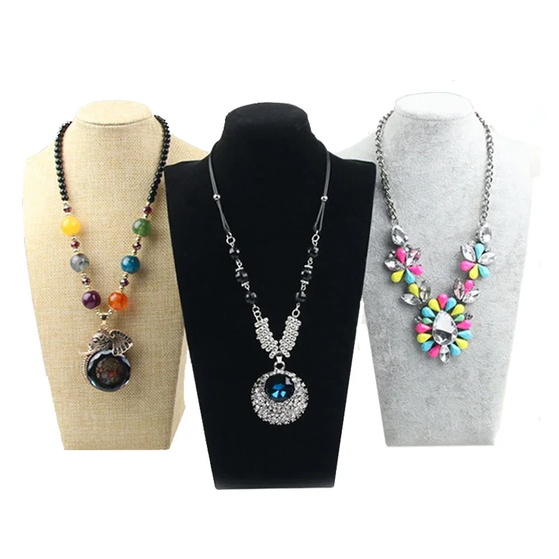 กํามะหยี่ภาพสร้อยคอจี้Organize - Body Jewelry Holder บทวิจารณ์และราคา