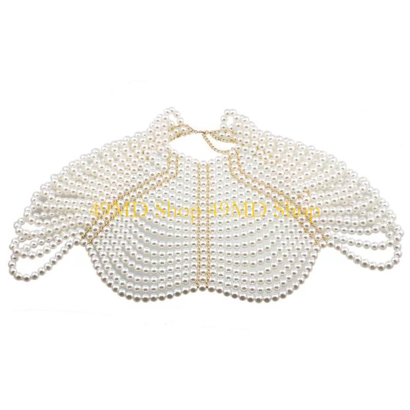 49MD ผู้หญิงที่สง่างามผ้าคลุมไ - Body Jewelry Chain บทวิจารณ์และราคา