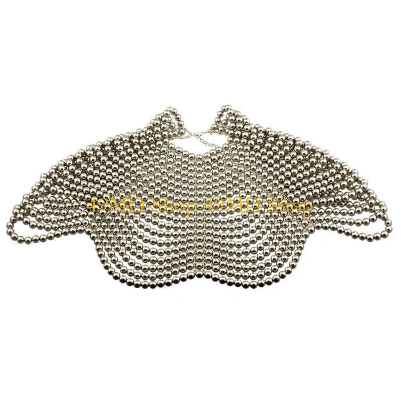 49MD ผู้หญิงที่สง่างามผ้าคลุมไ - Body Jewelry Chain บทวิจารณ์และราคา