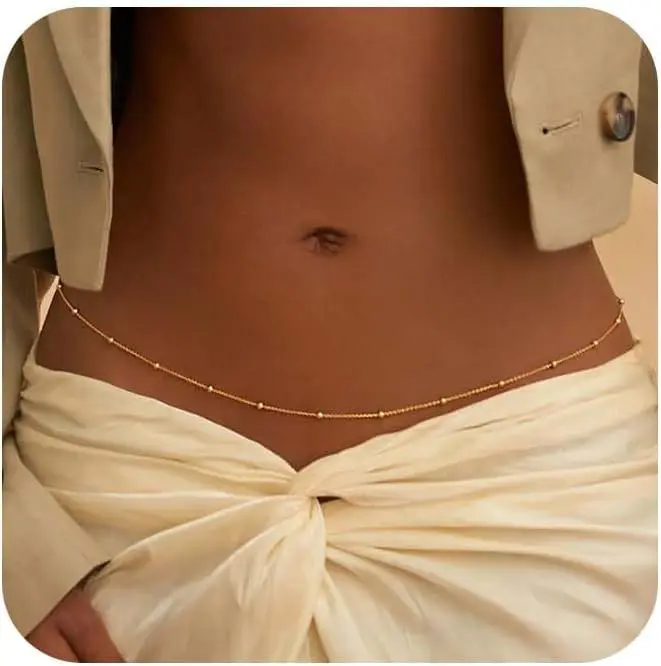 เครื่องประดับร่างกายบิกินี่แบบ - Body Jewelry Gold Plated บทวิจารณ์และราคา