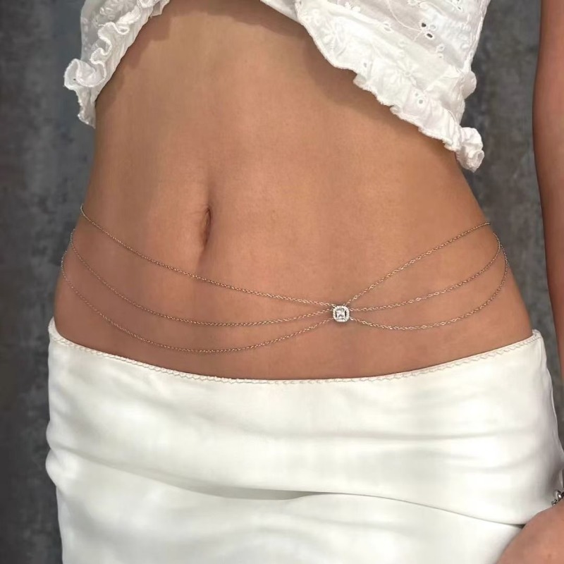 โซ่คาดเอวโลหะสุดฮอตสำหรับฤดูร้ - Qualiti Body Jewelry บทวิจารณ์และราคา
