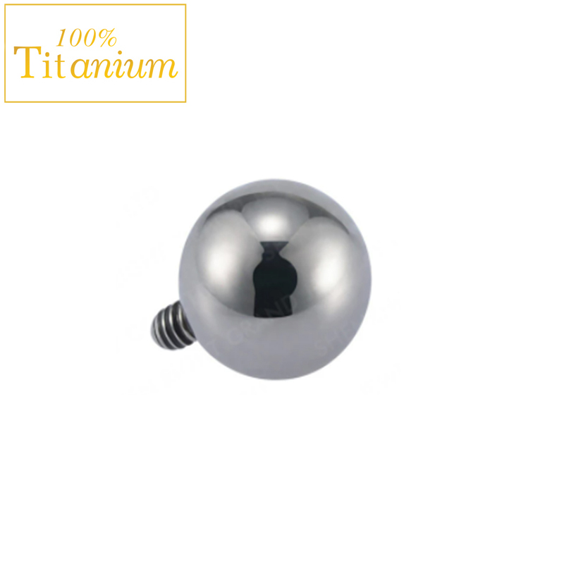 10ชิ้นฝังกระจกไทเทเนียม G23 AS - Body Jewelry Implant Grade บทวิจารณ์และราคา