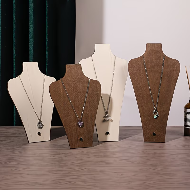 วอลนัทไม้ที่ถอดออกได้ Mannequi - Body Jewelry Holder บทวิจารณ์และราคา
