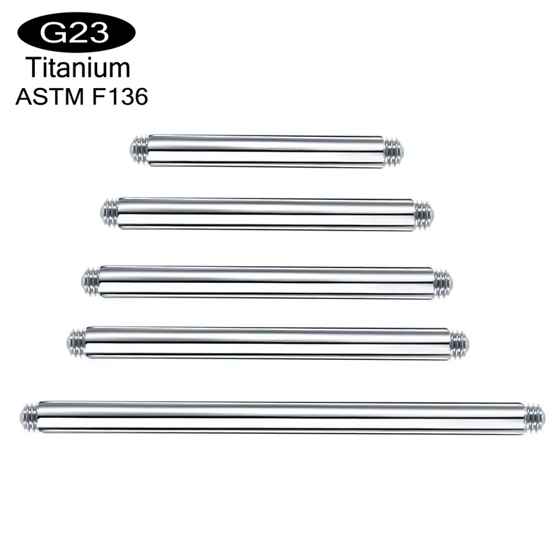10 ชิ้น/ล็อต ไทเทเนียมเกรด AST - Body Jewelry Implant Grade บทวิจารณ์และราคา