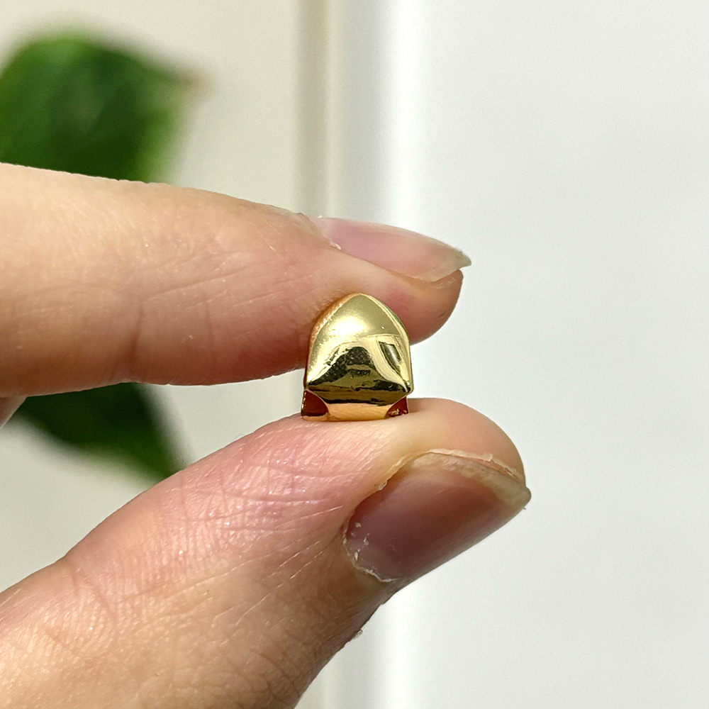 RACHELZ HipHop คลาสสิกฟันเดี่ย - Body Jewelry Gold Plated บทวิจารณ์และราคา