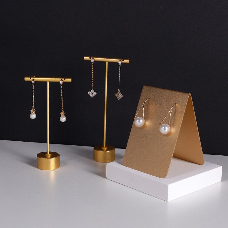 สตั๊ดโลหะ Dangle ต่างหูแร็ค T  - Body Jewelry Holder บทวิจารณ์และราคา
