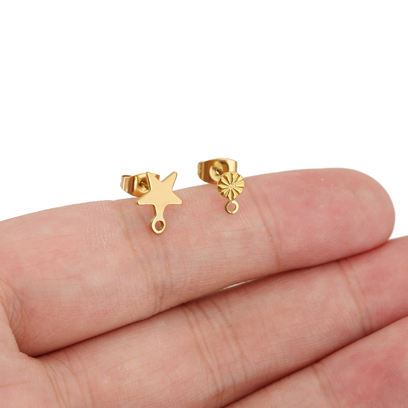 ต่างหูแบบติดหูสแตนเลสสตีล 20 ช - Body Jewelry Top บทวิจารณ์และราคา