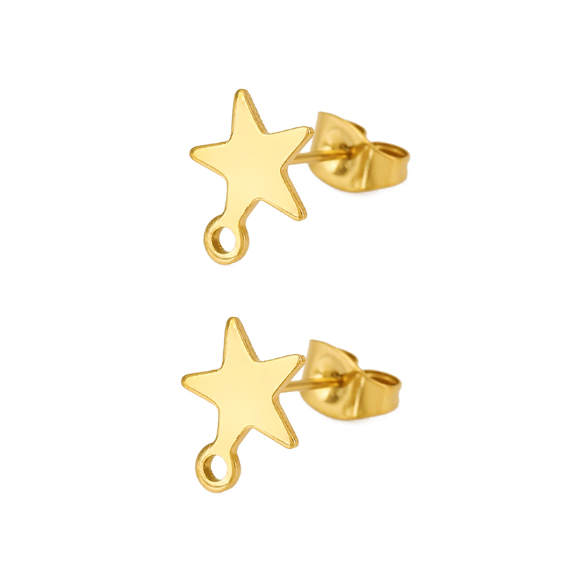 ต่างหูแบบติดหูสแตนเลสสตีล 20 ช - Body Jewelry Top บทวิจารณ์และราคา