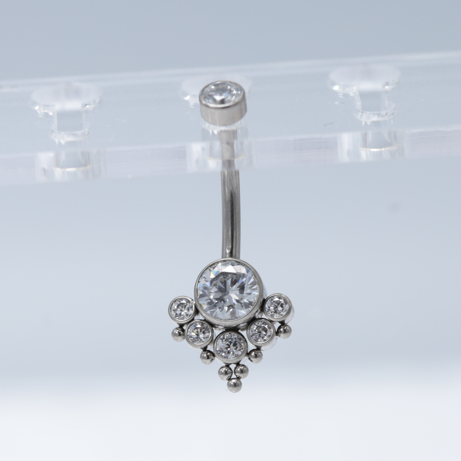 แหวนกระดุมท้องไทเทเนียม14กรัม  - Body Jewelry Implant Grade บทวิจารณ์และราคา