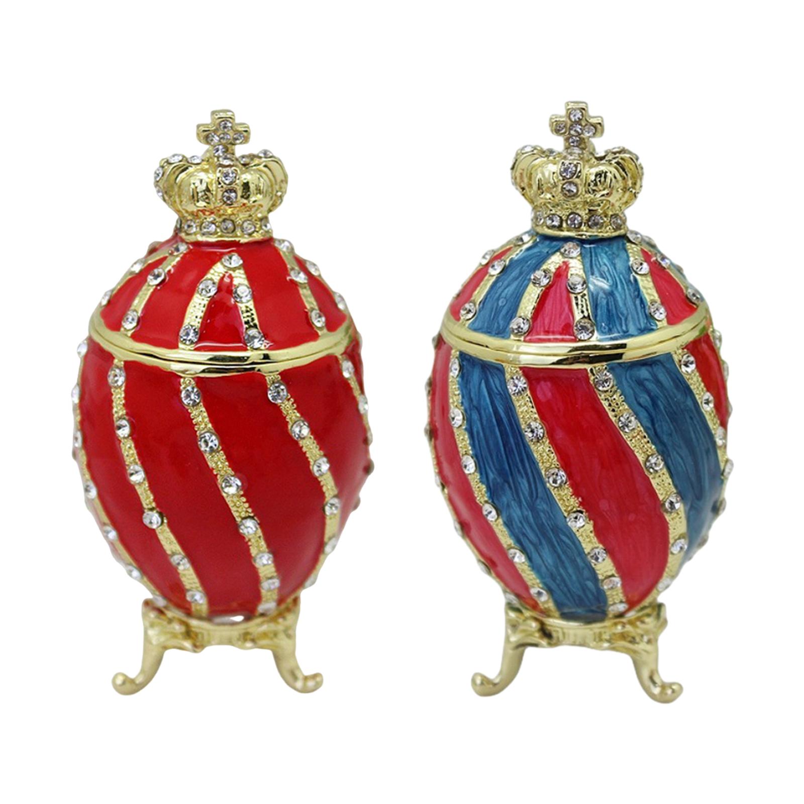กล่องใส่ของกระจุกกระจิกทรงไข่ฟ - Body Jewelry Jewelry Box บทวิจารณ์และราคา