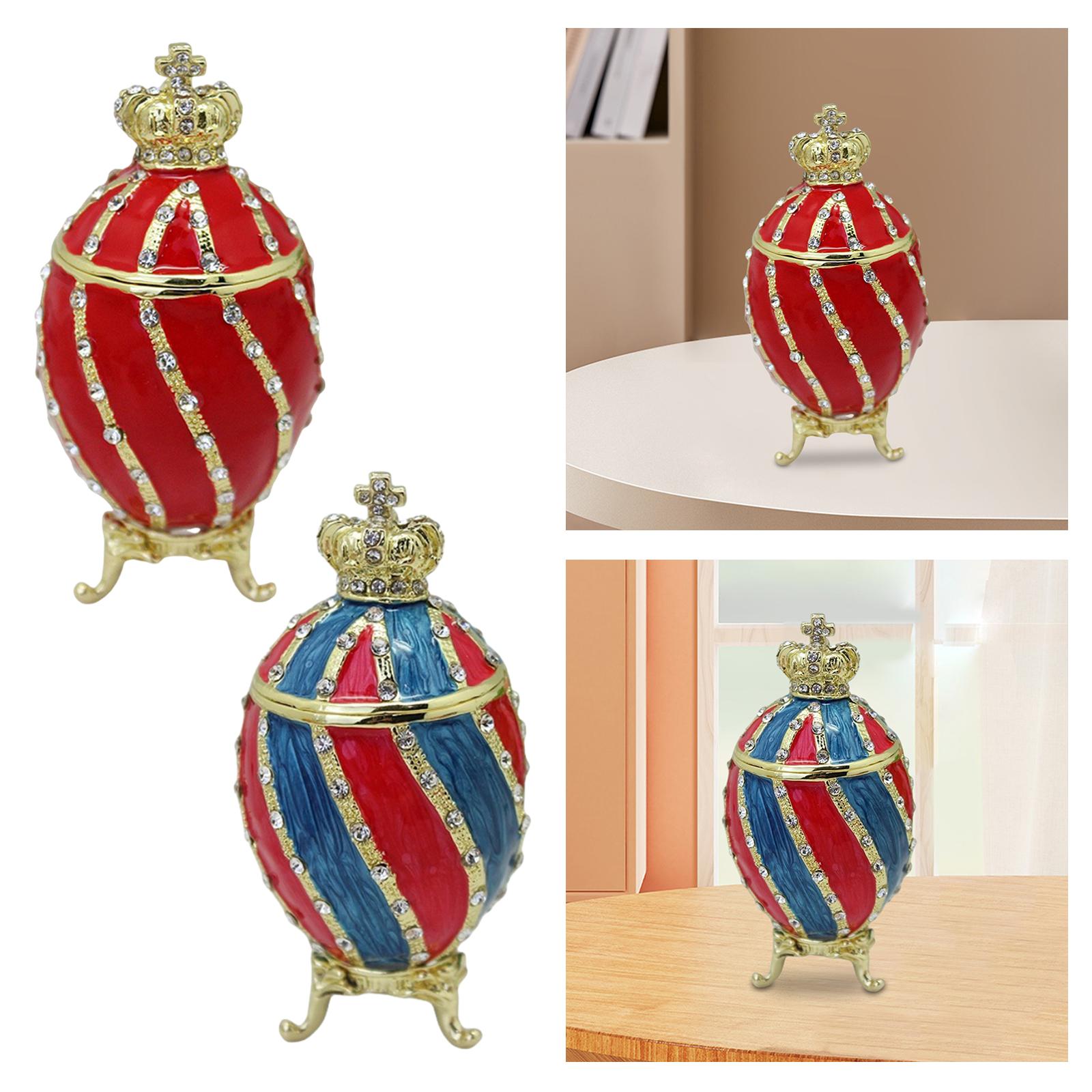 กล่องใส่ของกระจุกกระจิกทรงไข่ฟ - Body Jewelry Jewelry Box บทวิจารณ์และราคา