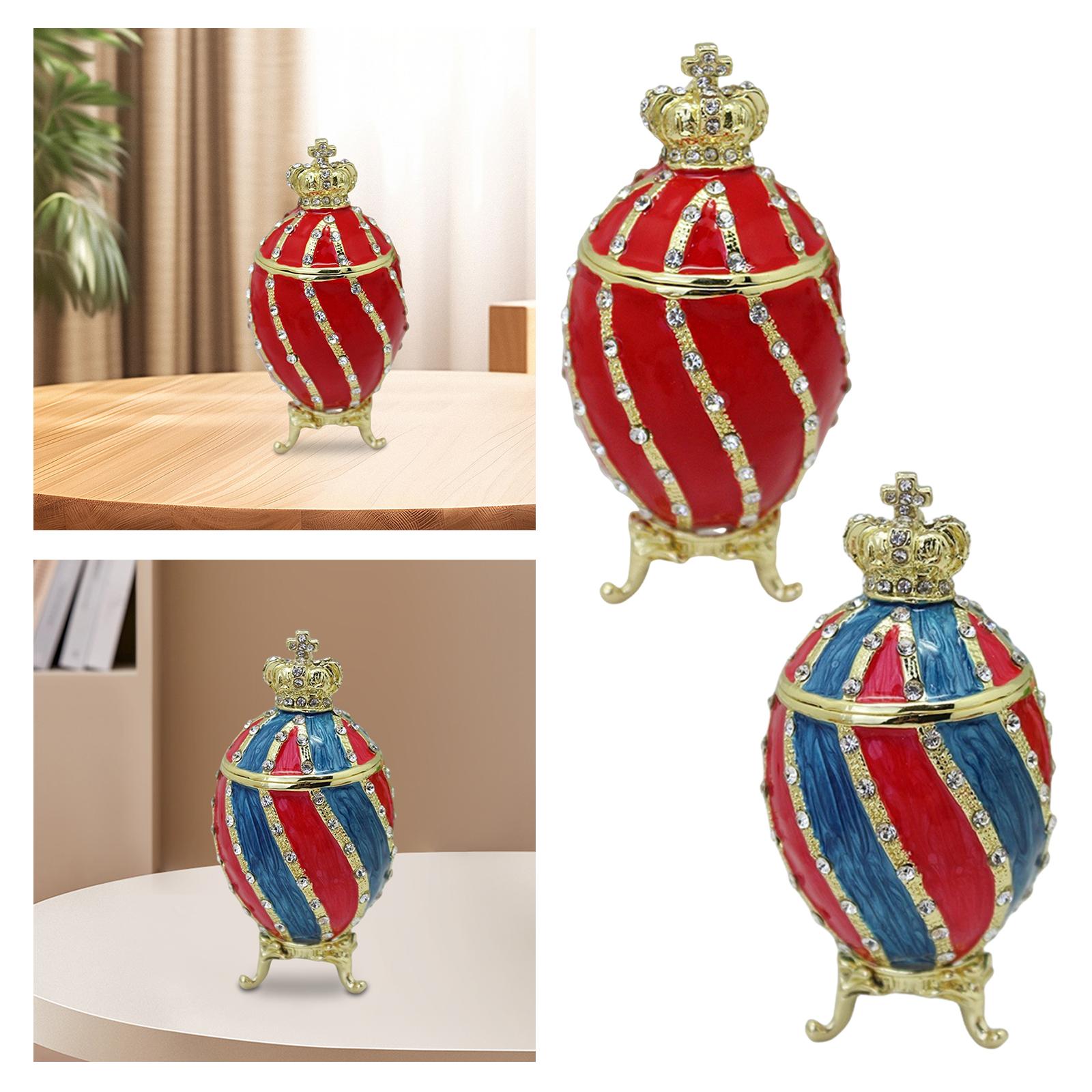 กล่องใส่ของกระจุกกระจิกทรงไข่ฟ - Body Jewelry Jewelry Box บทวิจารณ์และราคา