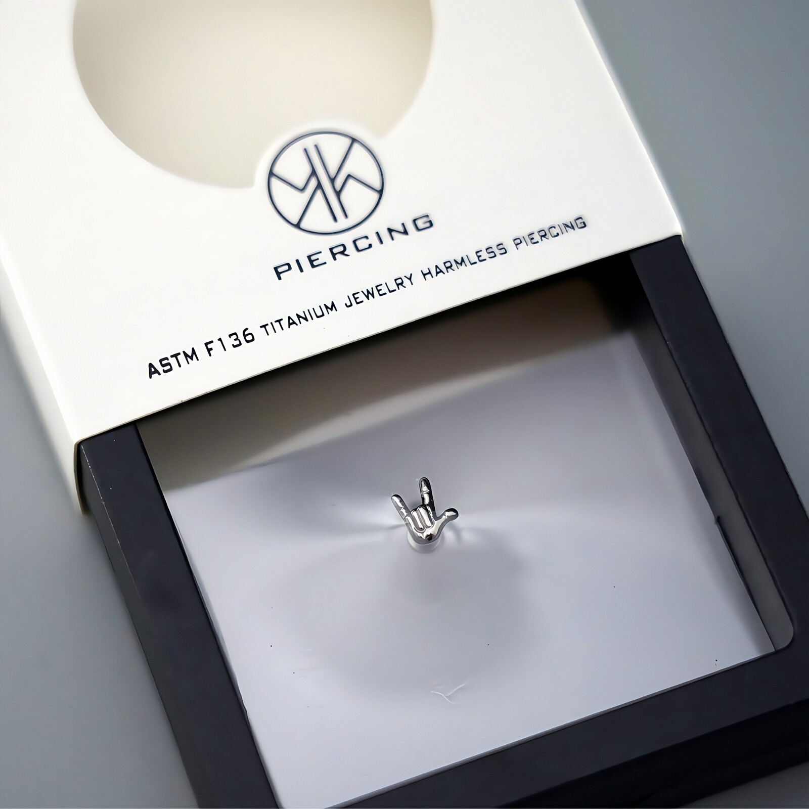 ต่างหูไทเทเนียม ด้ายภายในนิ้ว  - Body Jewelry Jewelry Box บทวิจารณ์และราคา