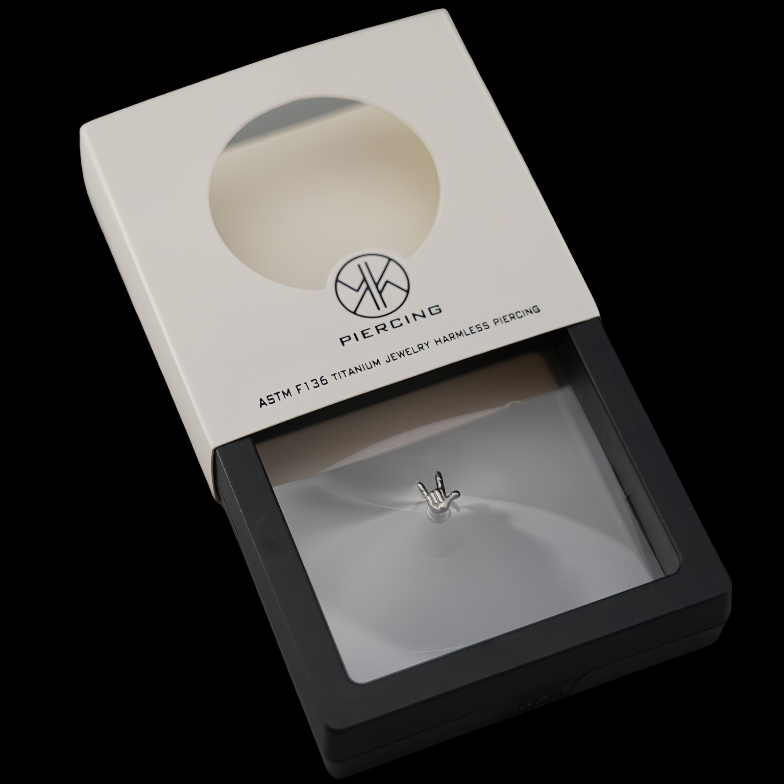 ต่างหูไทเทเนียม ด้ายภายในนิ้ว  - Body Jewelry Jewelry Box บทวิจารณ์และราคา