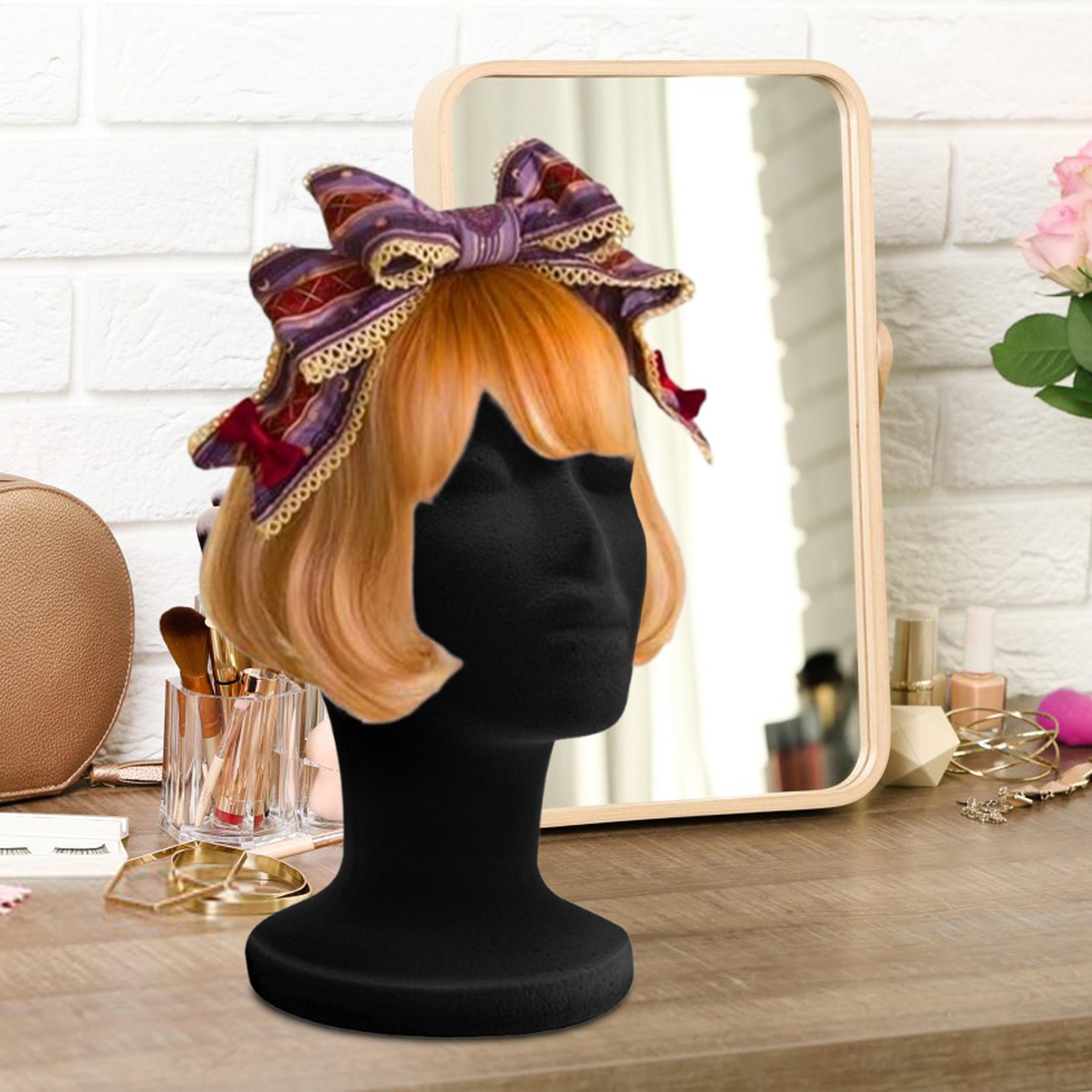 หัวหุ่นโฟมกำมะหยี่สีดำ สำหรับโ - Body Jewelry Display Ideas บทวิจารณ์และราคา