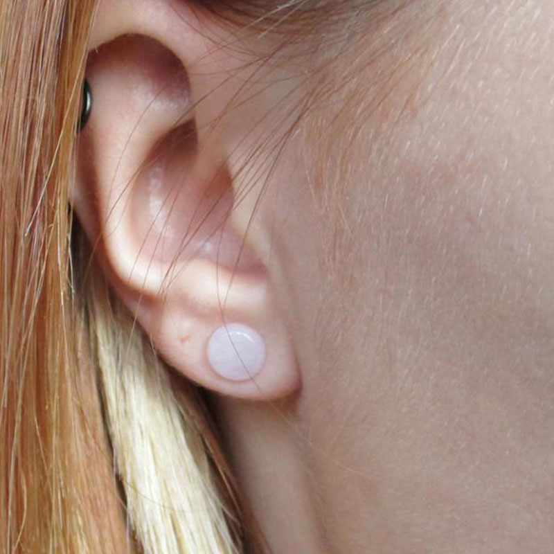 2Pc สีชมพู Quartz หินอุโมงค์เน - Body Jewelry Plus บทวิจารณ์และราคา