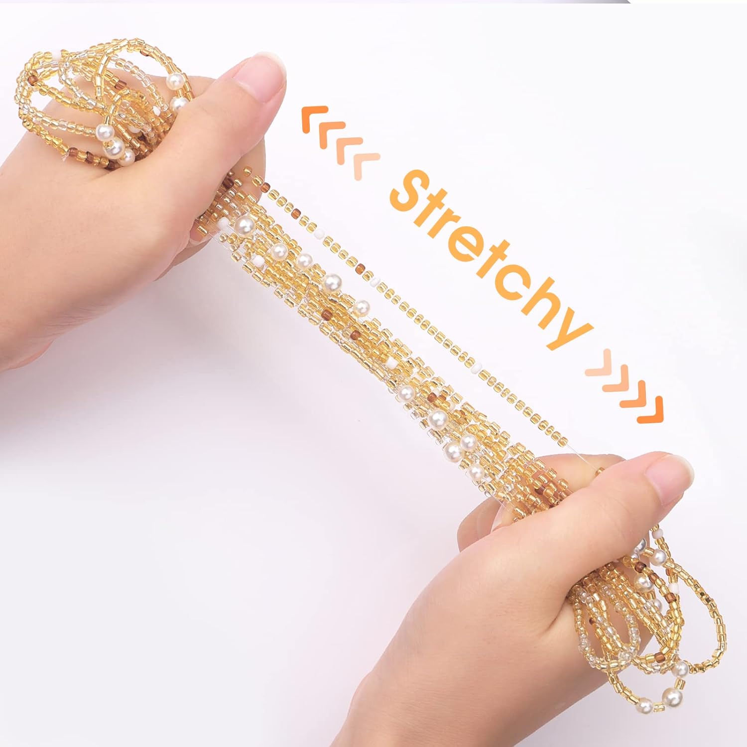 ลูกปัดคาดเอวสำหรับผู้หญิง ลูกป - Qualiti Body Jewelry บทวิจารณ์และราคา