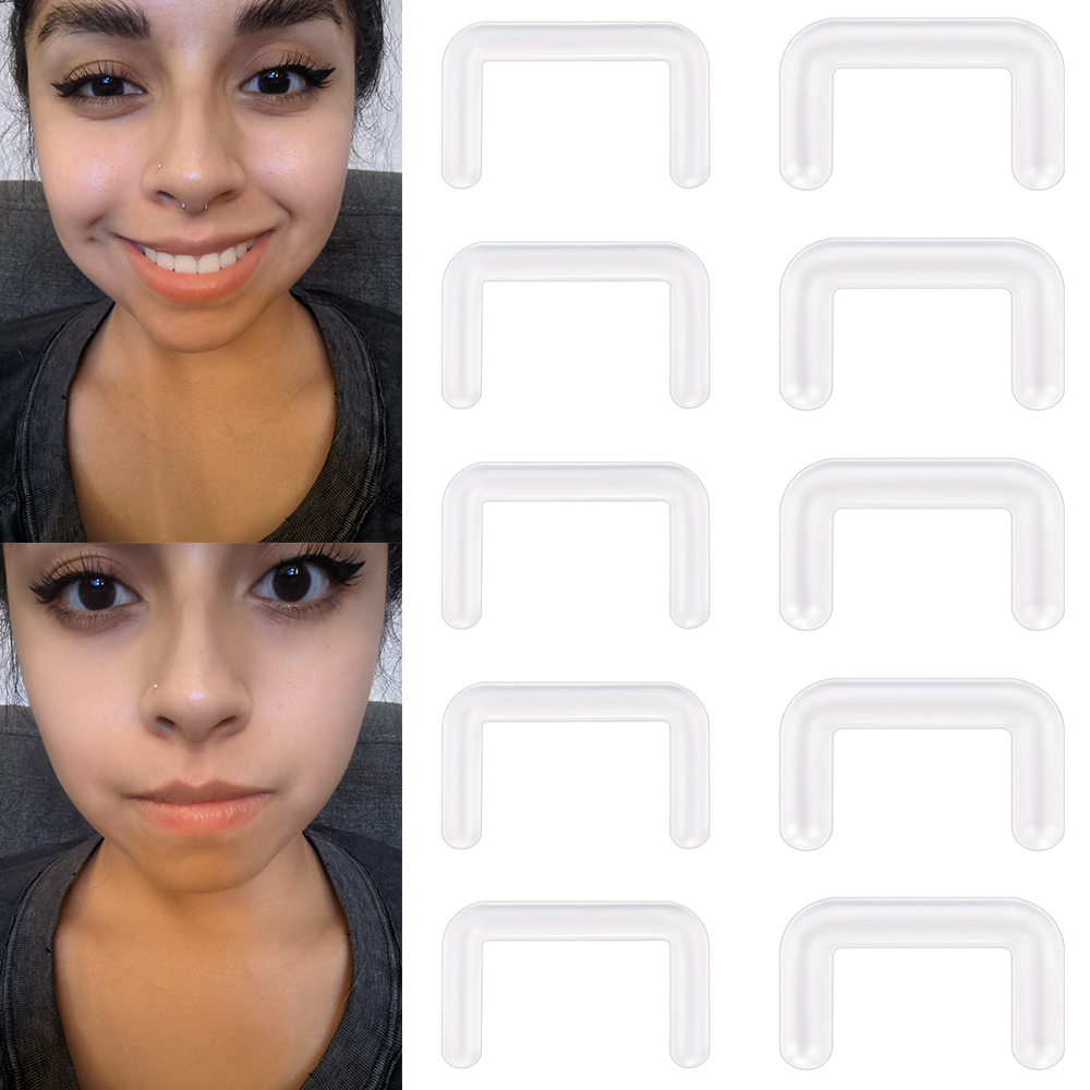 14/16G Septum เจาะ Hider อะคริ - Body Jewelry Storage บทวิจารณ์และราคา