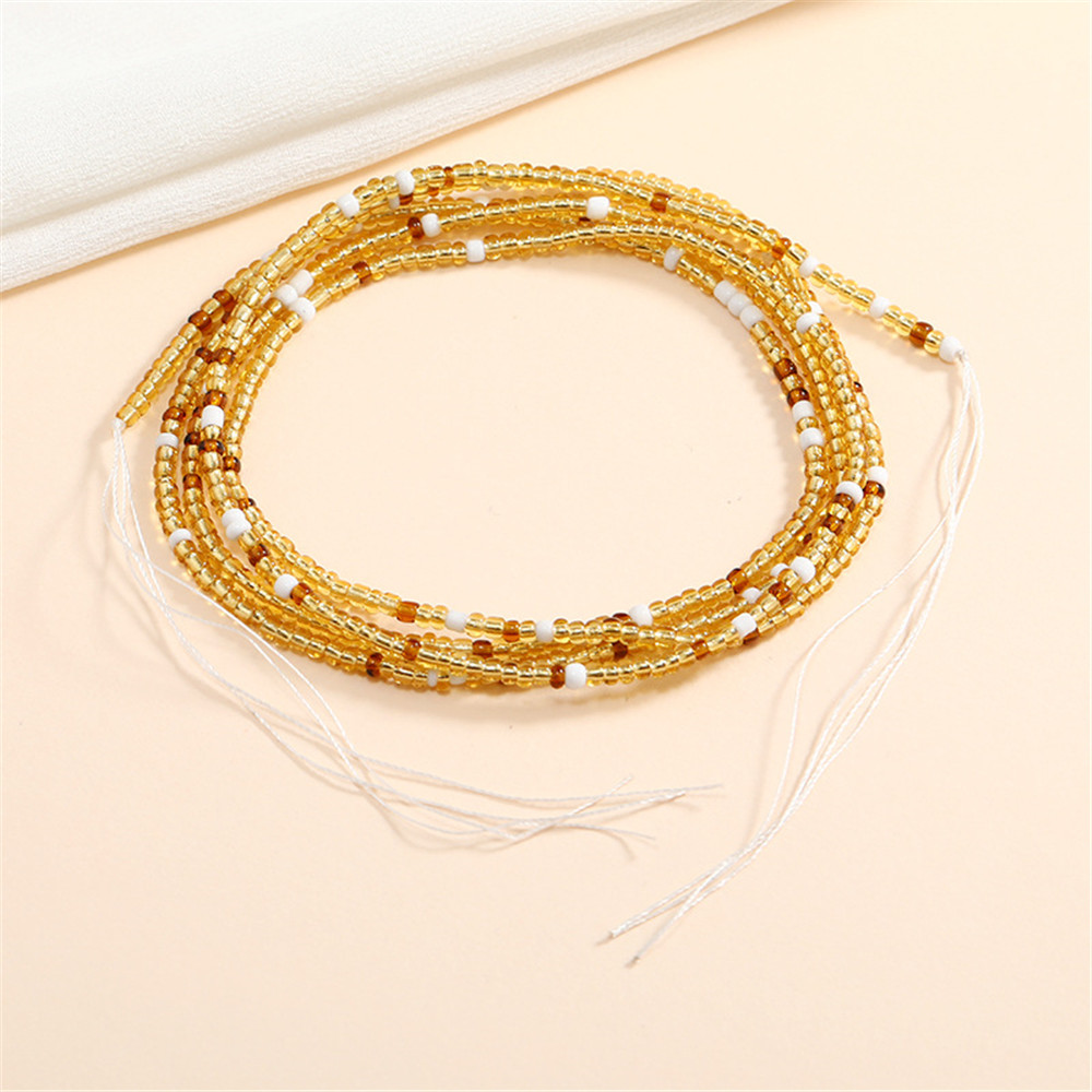Bohemian สีสันลูกปัดเอวสำหรับผ - Body Jewelry Plus บทวิจารณ์และราคา