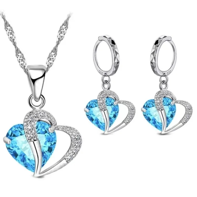 ผู้หญิงหรูหรา 925 เงินสเตอร์ลิ - Body Jewelry Kit บทวิจารณ์และราคา