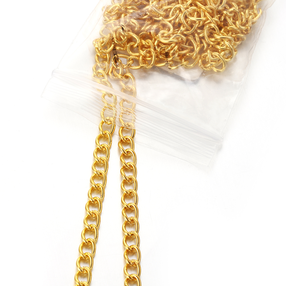 โซ่โลหะแบนรูปวงรีขนาด 2 เมตร 2 - Body Jewelry Chain บทวิจารณ์และราคา