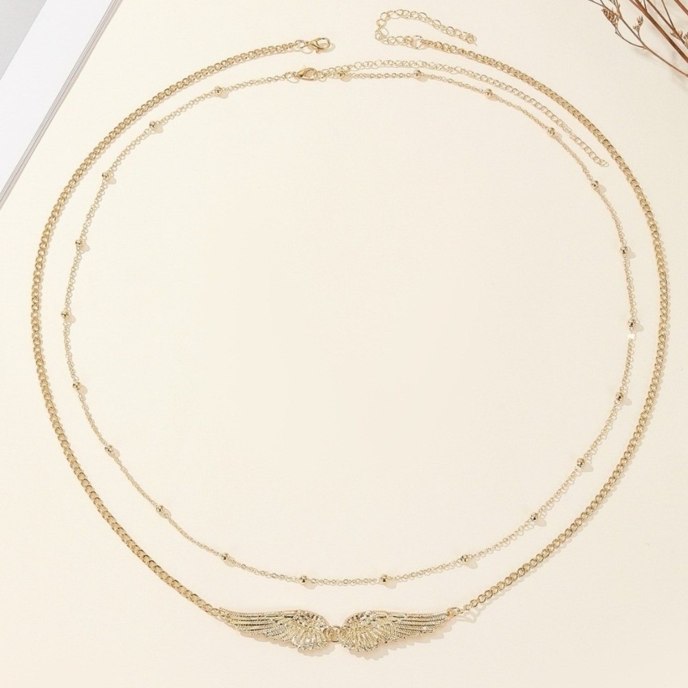 โซ่คาดเอวแฟชั่นเก๋ไก๋สองชั้นรู - Body Jewelry Chain บทวิจารณ์และราคา