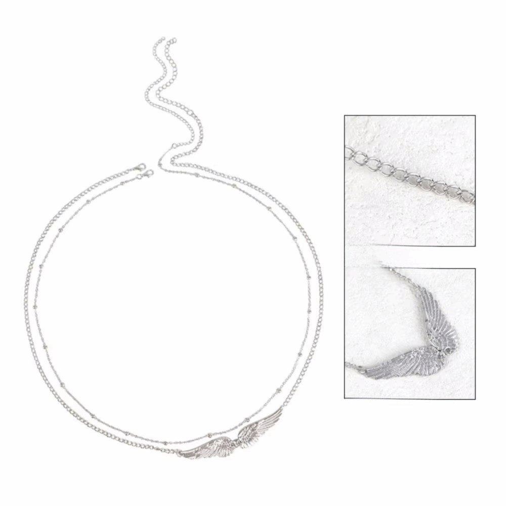 โซ่คาดเอวแฟชั่นเก๋ไก๋สองชั้นรู - Body Jewelry Chain บทวิจารณ์และราคา