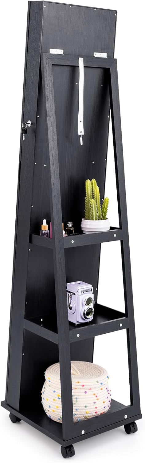 กระจกอัจฉริยะแบบตั้งพื้นหมุนได - Body Jewelry Storage บทวิจารณ์และราคา