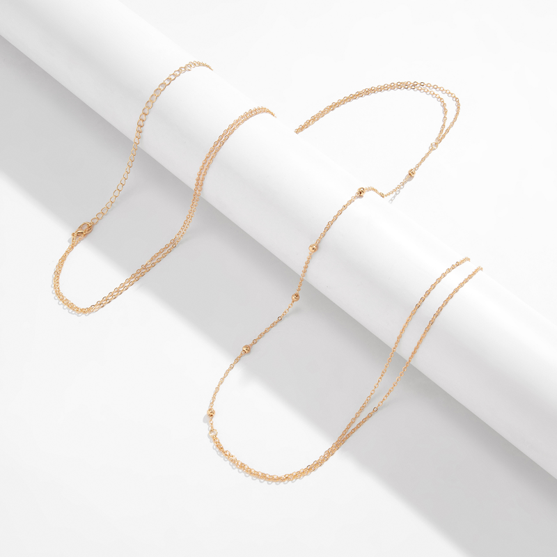 สร้อยคอแบบไขว้หน้าอก สร้อยประด - Qualiti Body Jewelry บทวิจารณ์และราคา