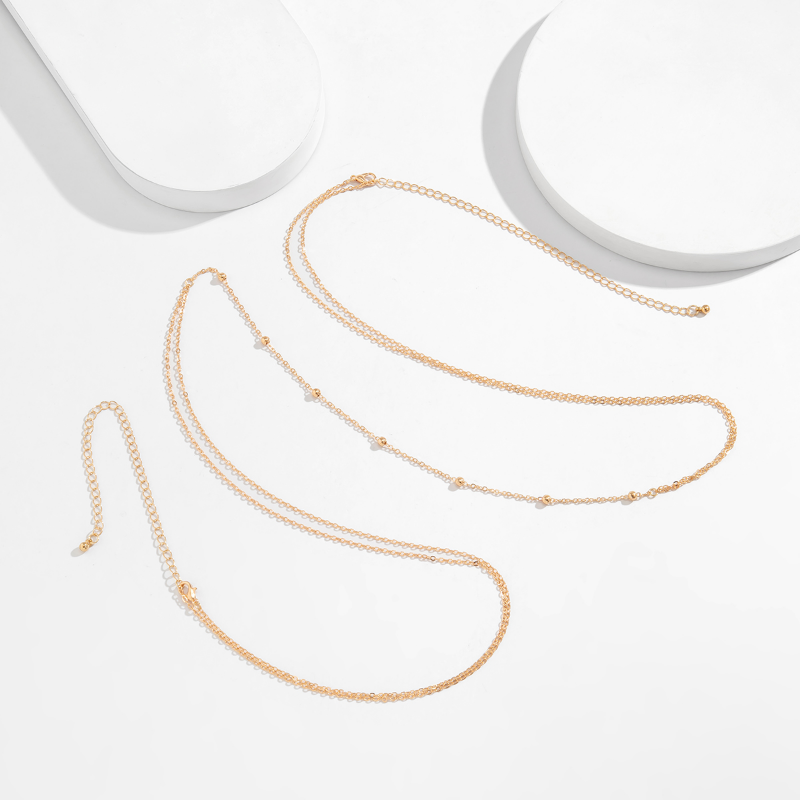 สร้อยคอแบบไขว้หน้าอก สร้อยประด - Qualiti Body Jewelry บทวิจารณ์และราคา
