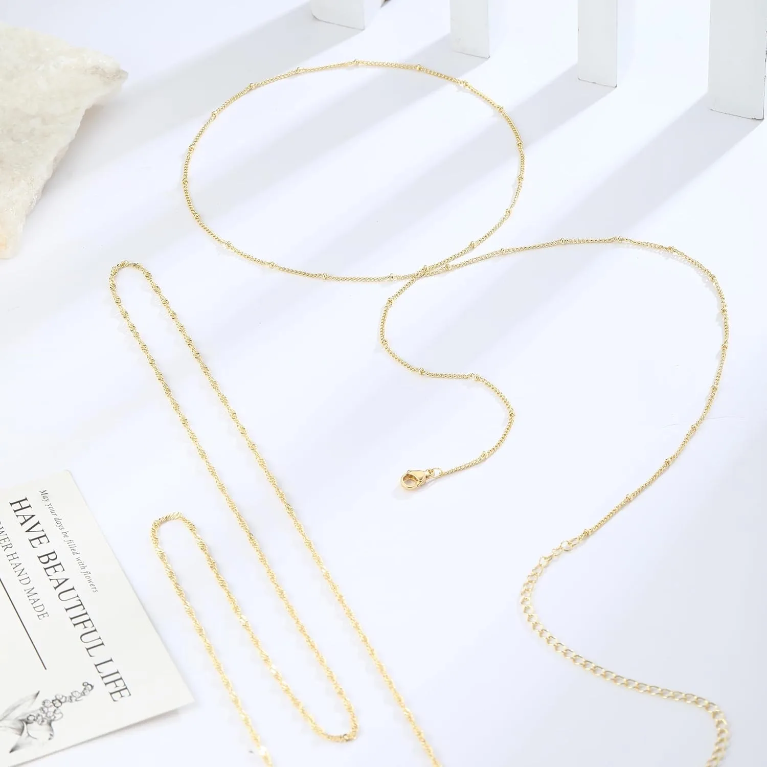 สร้อยคาดเอวชุบทอง 14k ขนาด 26- - Body Jewelry Gold Plated บทวิจารณ์และราคา
