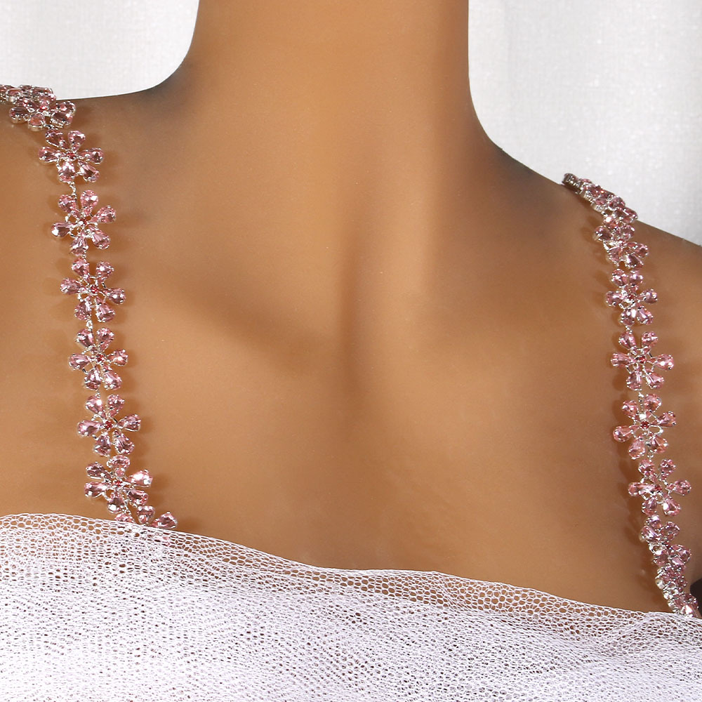 สายสะพายไหล่ลายดอกไม้สำหรับผู้ - Body Jewelry Jewelry Box บทวิจารณ์และราคา