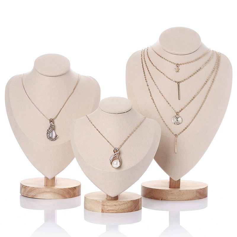 กํามะหยี่ภาพสร้อยคอจี้Organize - Body Jewelry Holder บทวิจารณ์และราคา