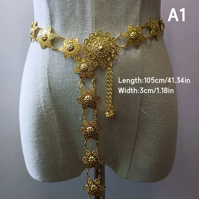 1PC โลหะประเทศไทยเอวผู้หญิงไทย - Body Jewelry Chain บทวิจารณ์และราคา